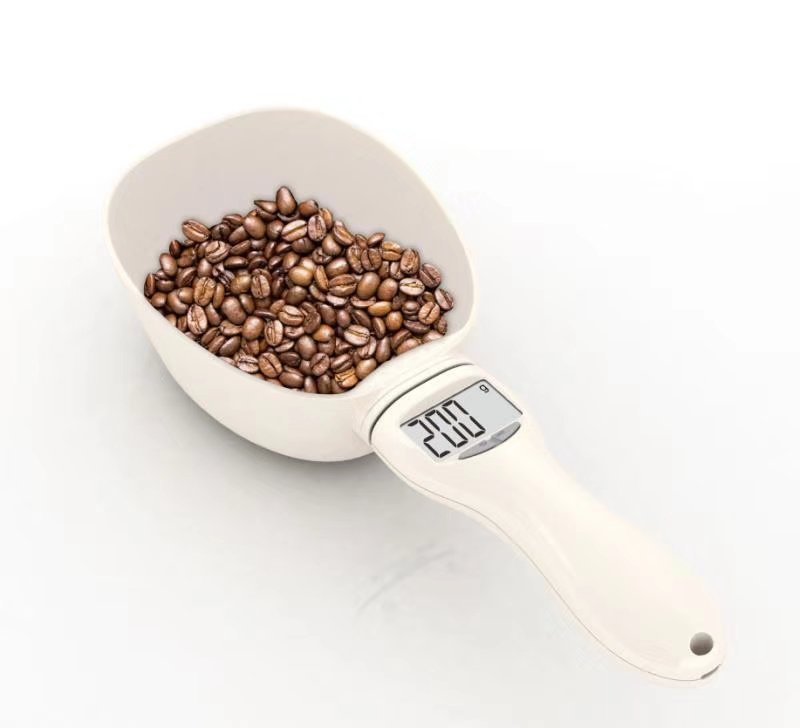 Cuillère Balance Électronique pour Aliments pour Animaux – 5 Unités de Mesure & Affichage LCD